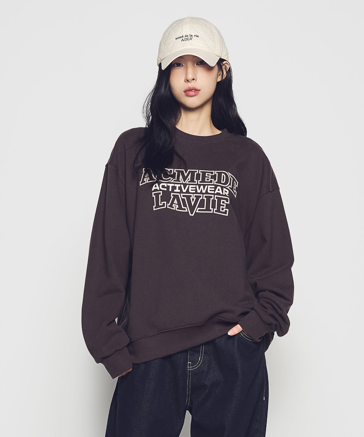 아크메드라비(ACME DE LA VIE) ACTIVE ADLV SWEATSHIRT (3COLOR)