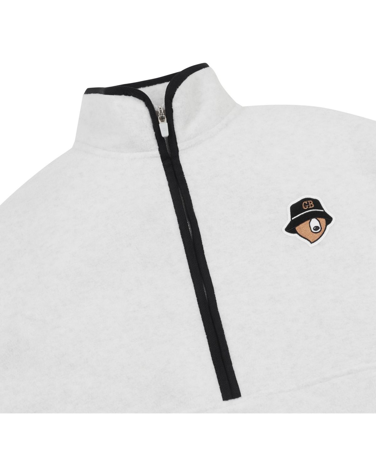 골든베어(GOLDEN BEAR) Soft Touch Half Zip-up T-shirt G4TAW25821IVX