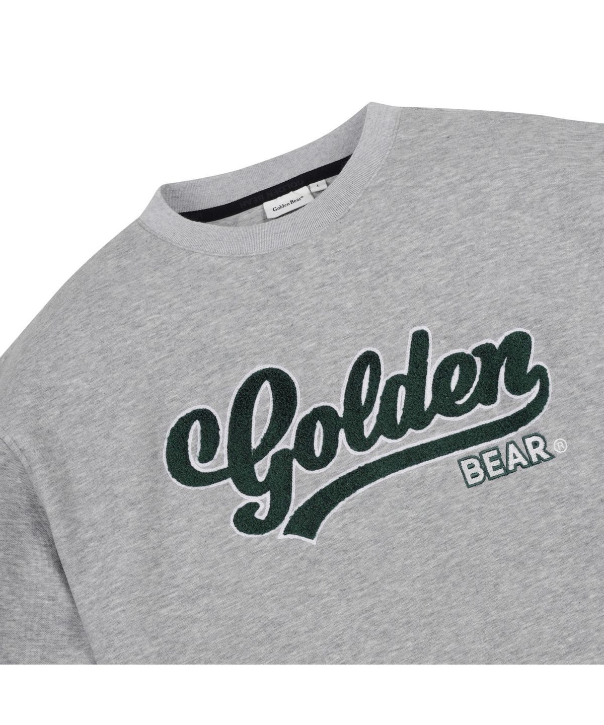 골든베어(GOLDEN BEAR) Graphic EMB Crewneck Pullover G4TAW25881GYX