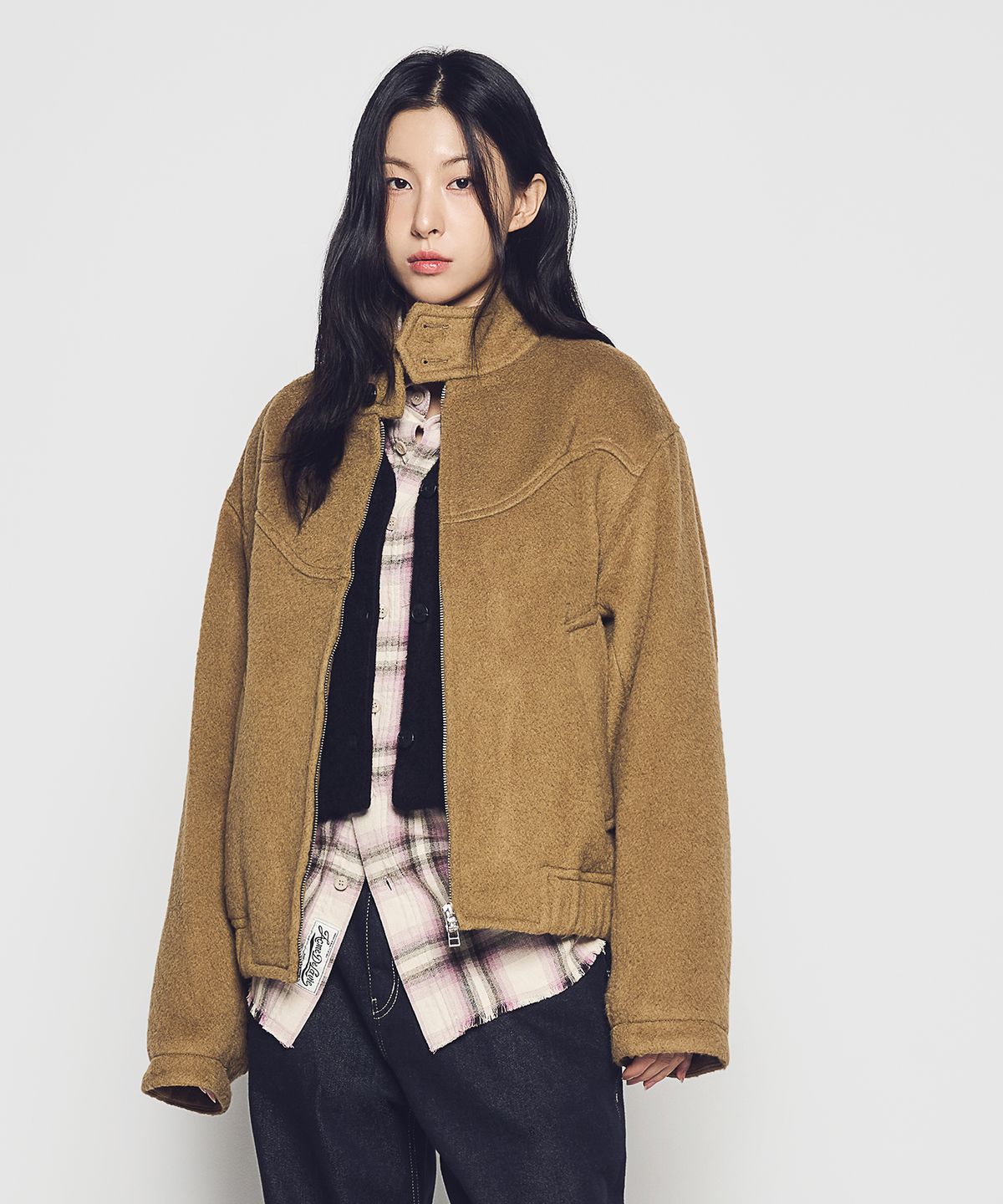 아크메드라비(ACME DE LA VIE) HARRINGTON WOOL JACKET (3COLOR)