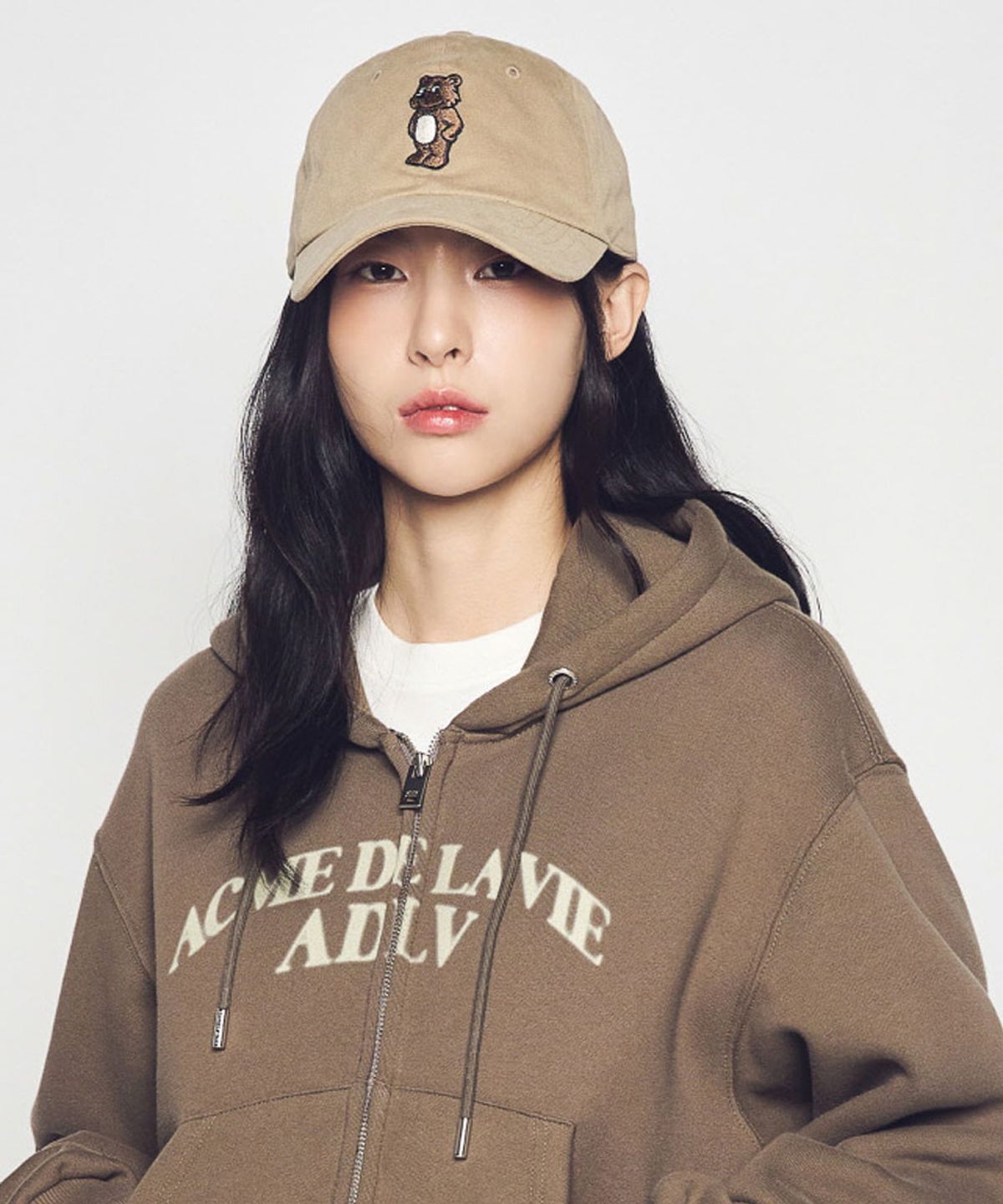 아크메드라비(ACME DE LA VIE) BEAR CHARACTER BALL CAP (3COLOR)
