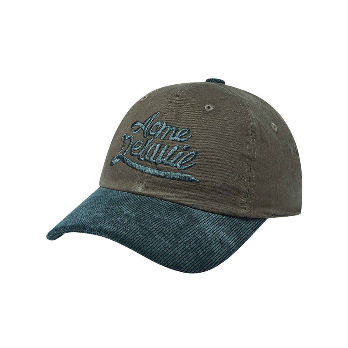 아크메드라비(ACME DE LA VIE) CORDUROY COLOR SCHEME BALL CAP