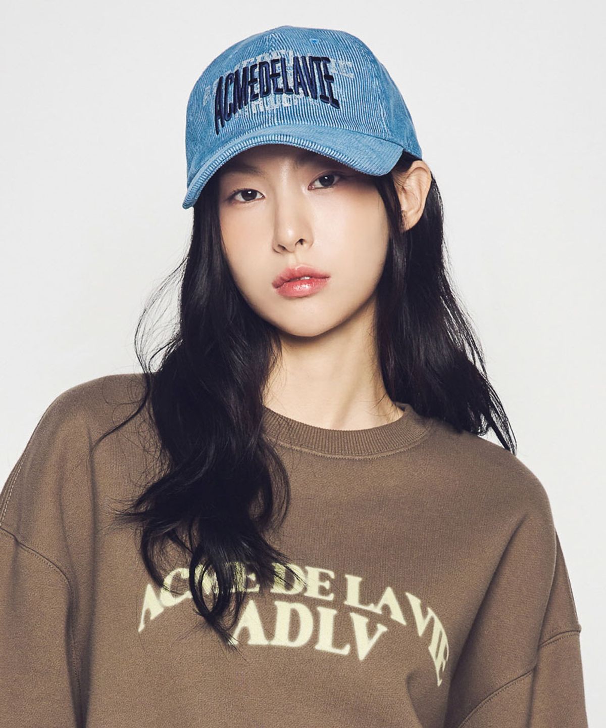 아크메드라비(ACME DE LA VIE) CORDUROY STITCH POINT BALL CAP