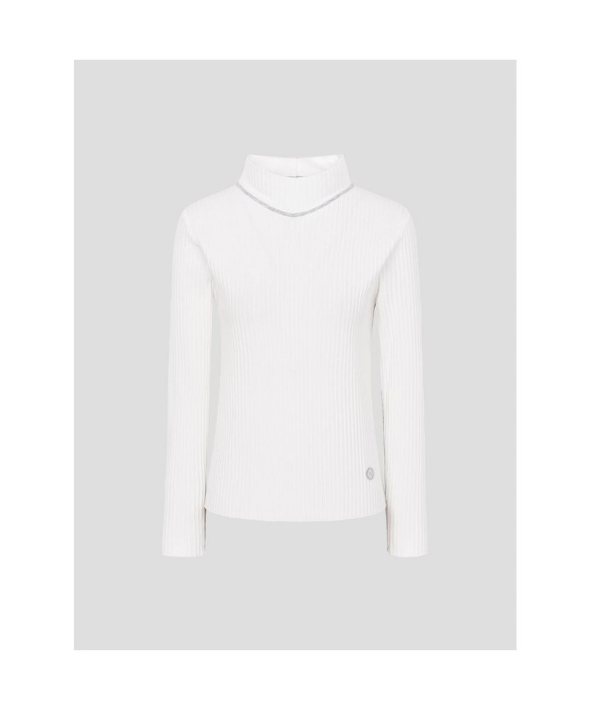 빈폴골프(BEANPOLE GOLF) 여성 하이넥 니트 풀오버 - 아이보리