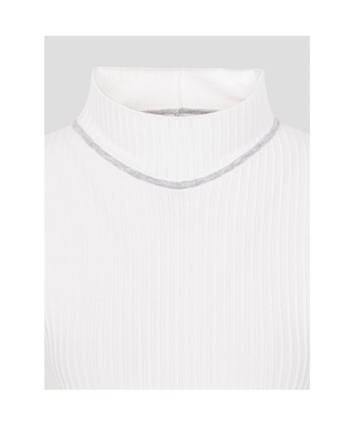빈폴골프(BEANPOLE GOLF) 여성 하이넥 니트 풀오버 - 아이보리