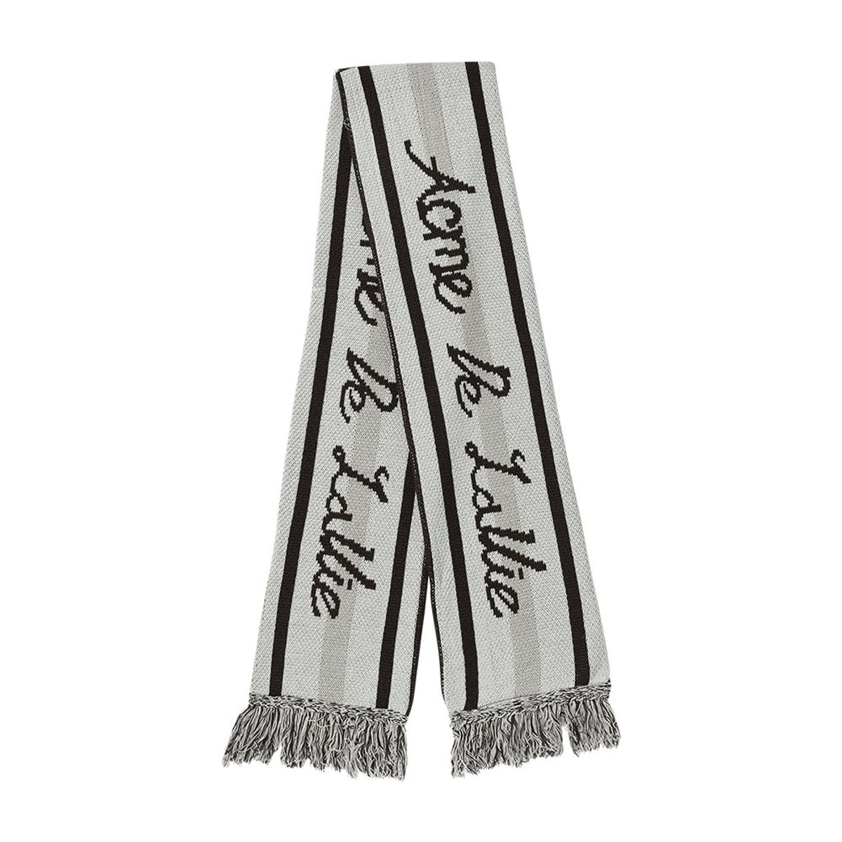 아크메드라비(ACME DE LA VIE) JACQUARD LOGO MUFFLER