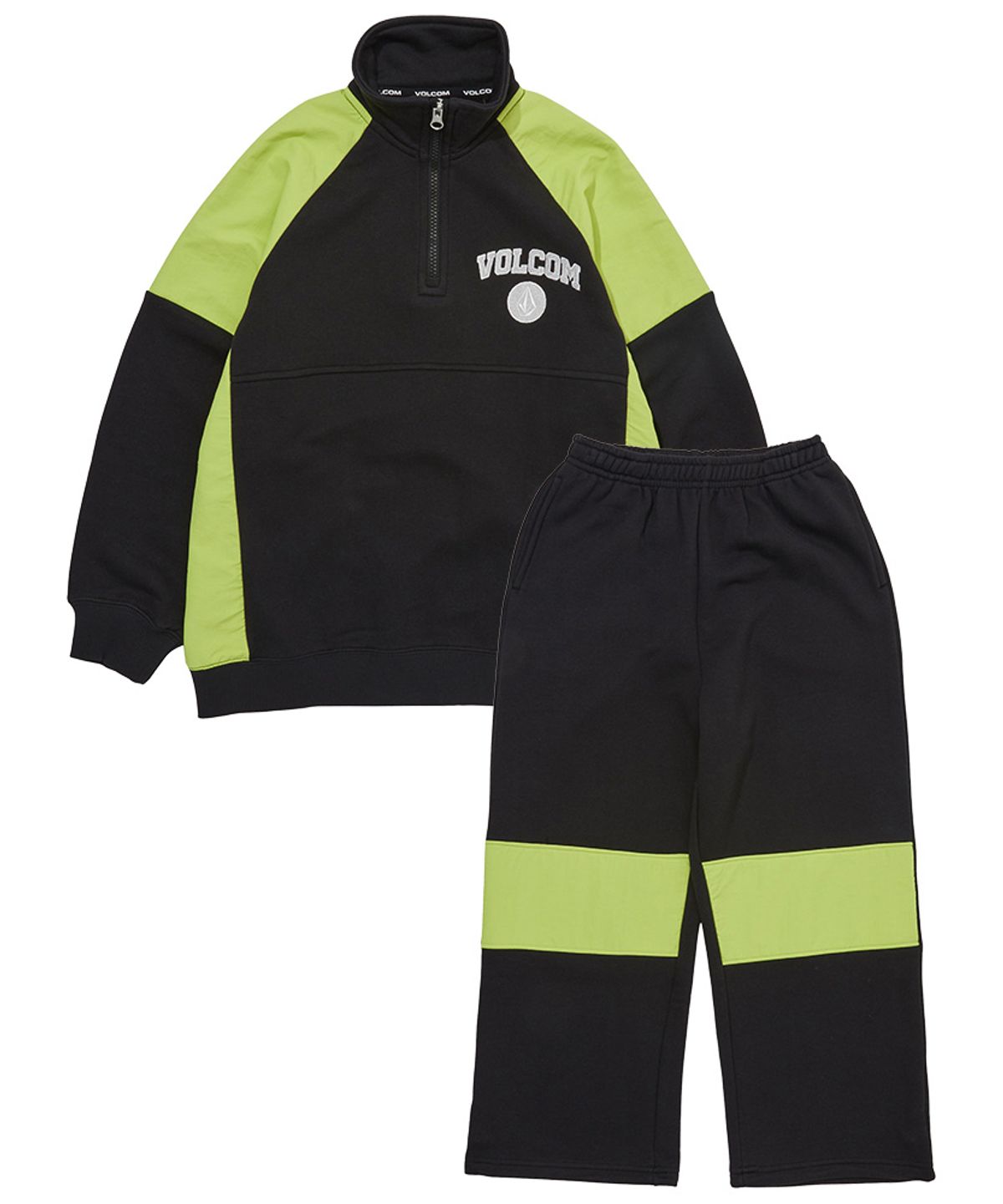 볼컴 키즈(VOLCOM KIDS) 어센틱 반집업 셋업 D5F011
