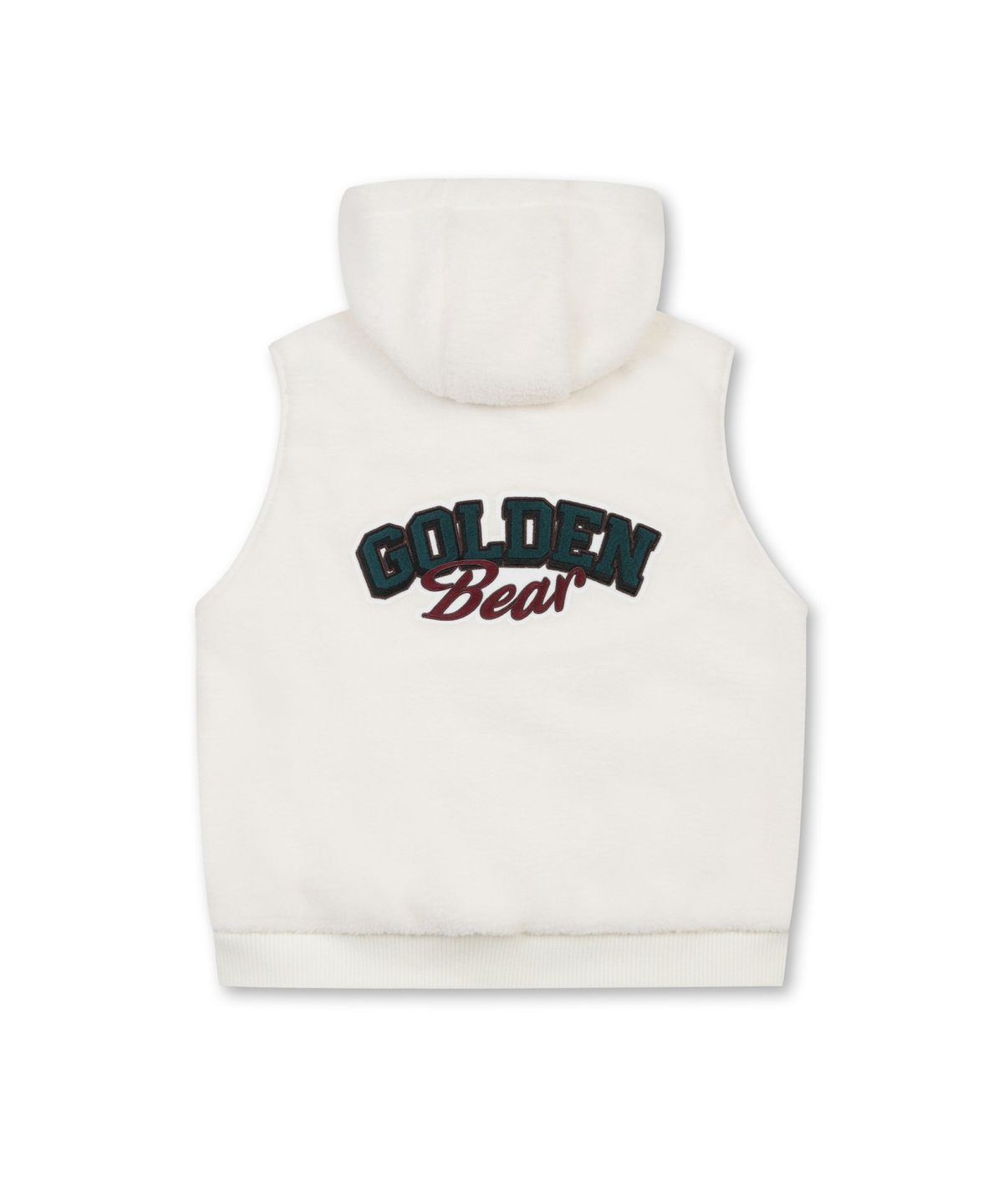 골든베어(GOLDEN BEAR) (W) Back Graphic Fleece Vest G5VAW25821IVX