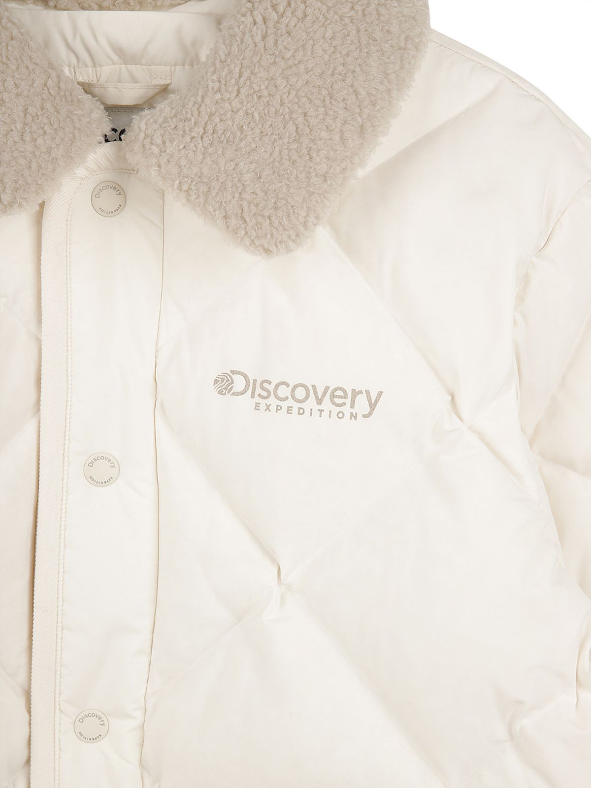 디스커버리 키즈(DISCOVERY KIDS) 헤이븐 튜브다운 경량패딩 (D/IVORY)