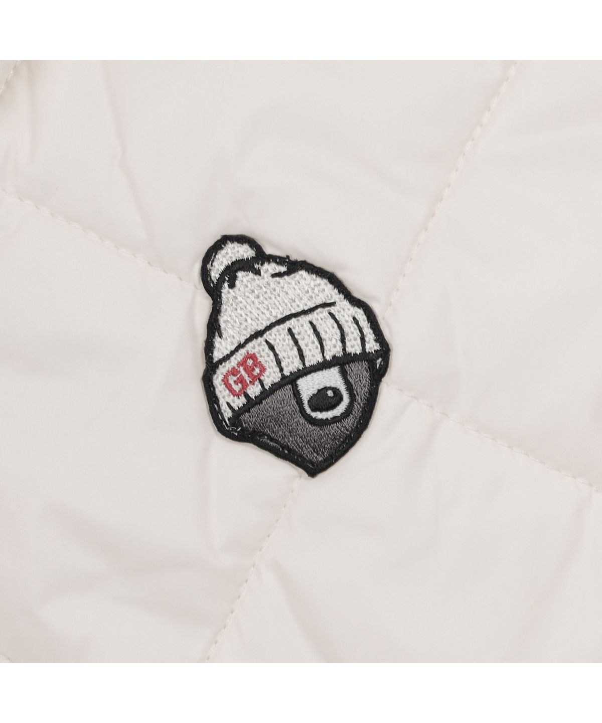 골든베어(GOLDEN BEAR) (W) Fleece Collar Quilted Vest G5VAW25831IVX