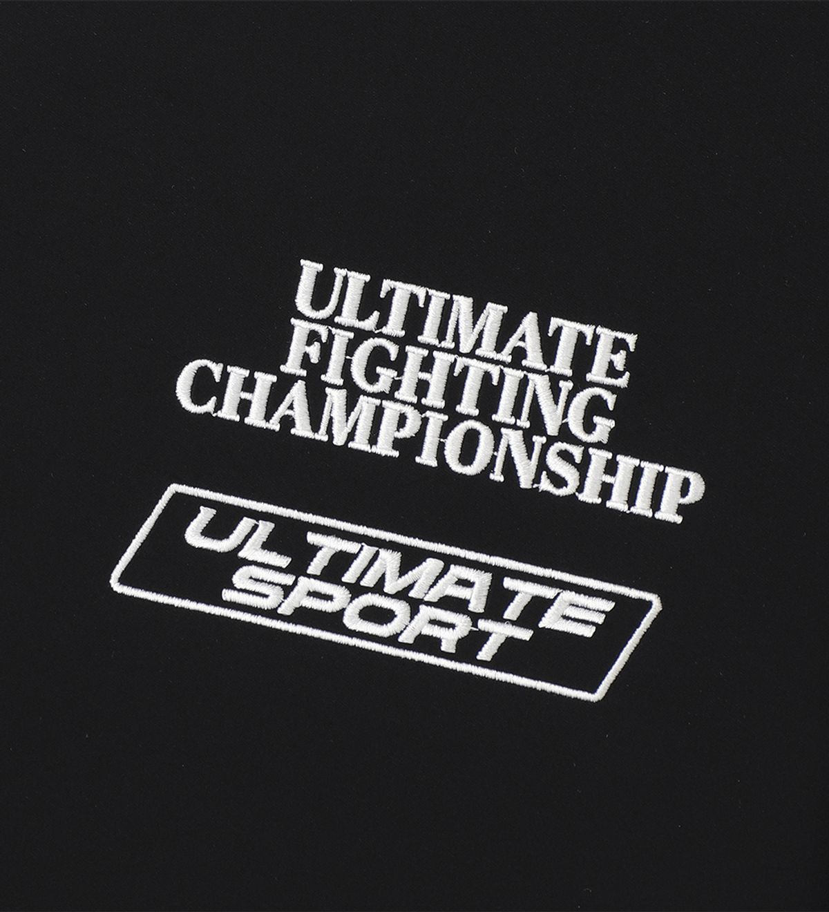 유에프씨 스포츠(UFC SPORT) UFC 챔프 스폰 릴렉스핏 3L 자켓 블랙 U2JKW3101BK