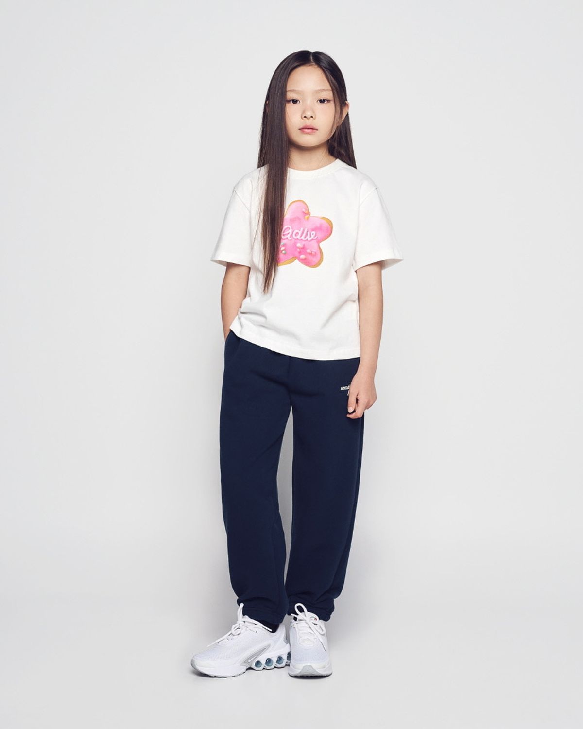 아크메드라비 키즈(acmedelaviekids) KIDS STAR DOUGHNUT SHORT SLEEVE T-SHIRT