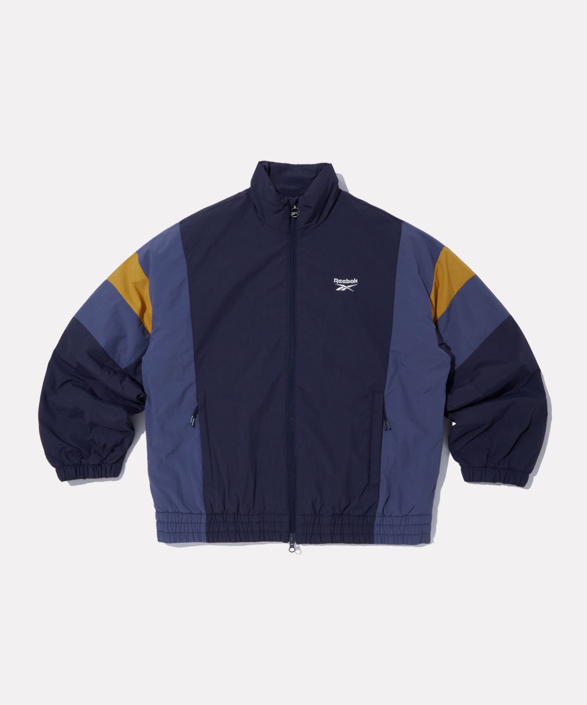 리복(REEBOK) 헤리티지 경량패딩 - 네이비