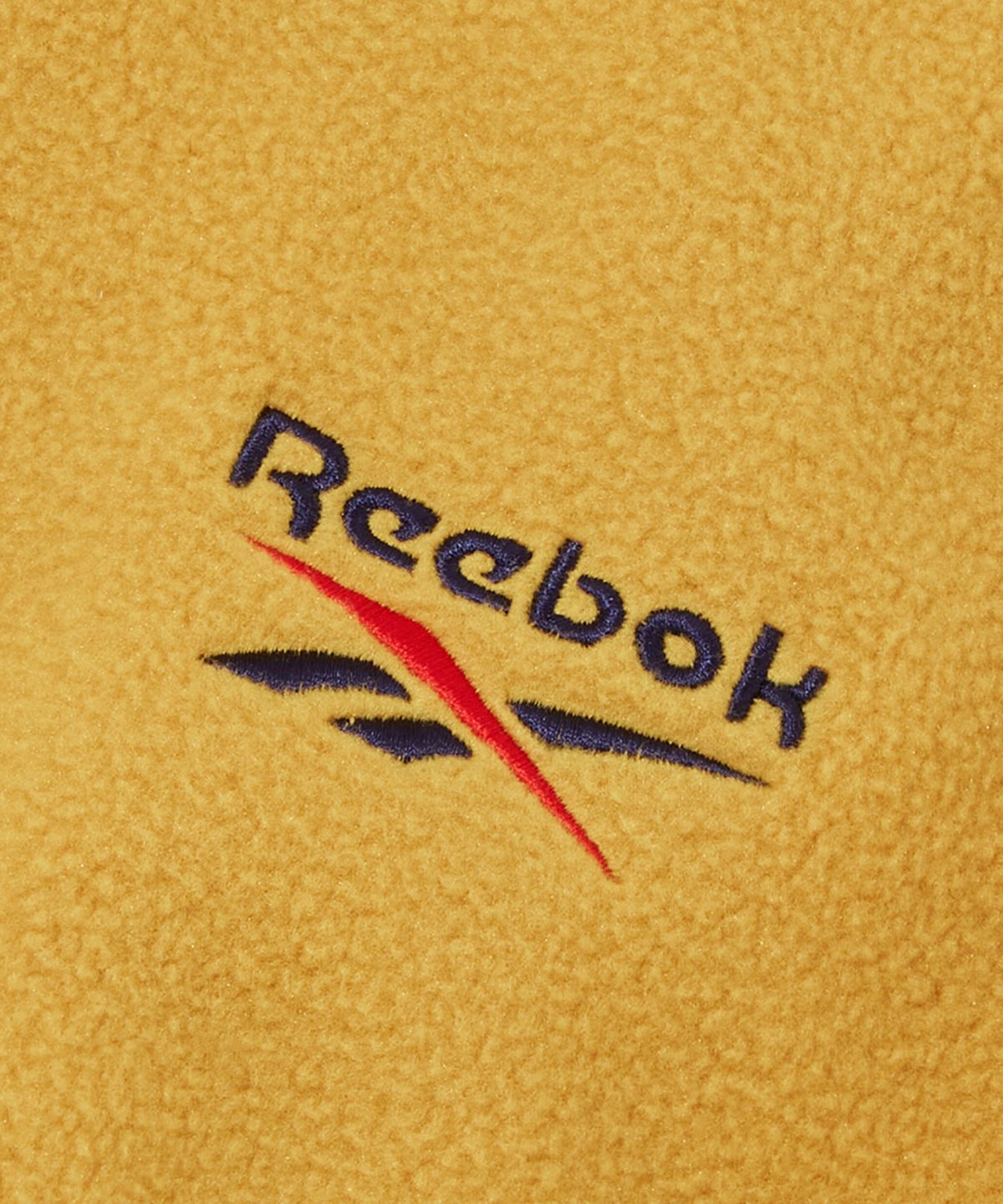 리복(REEBOK) 플리스 리버서블 자켓 - 머스타드:카키