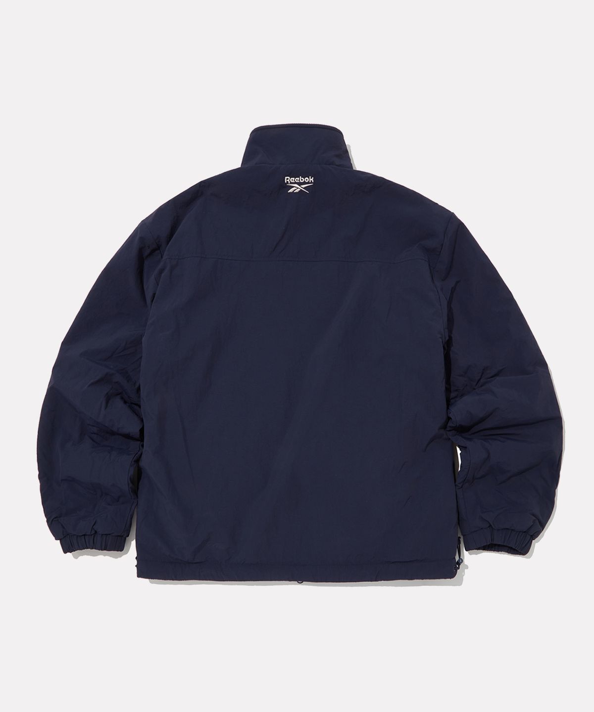 리복(REEBOK) 플리스 리버서블 자켓 - 크림:네이비