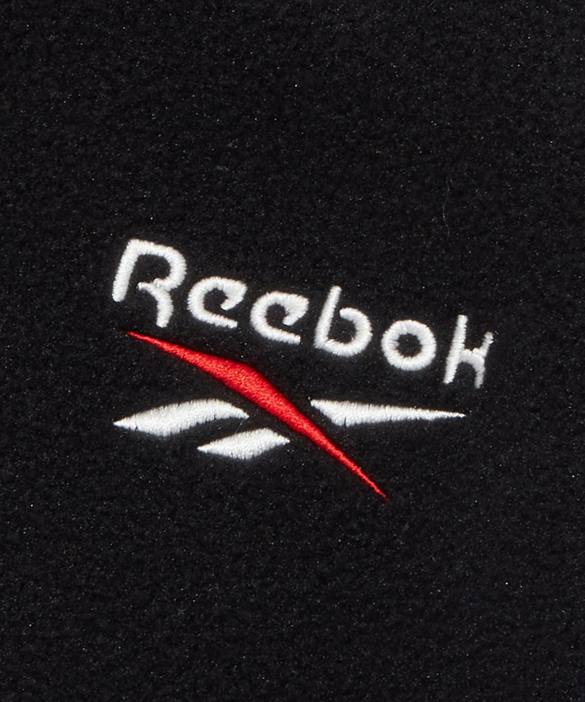 리복(REEBOK) 플리스 리버서블 자켓 - 블랙:차콜