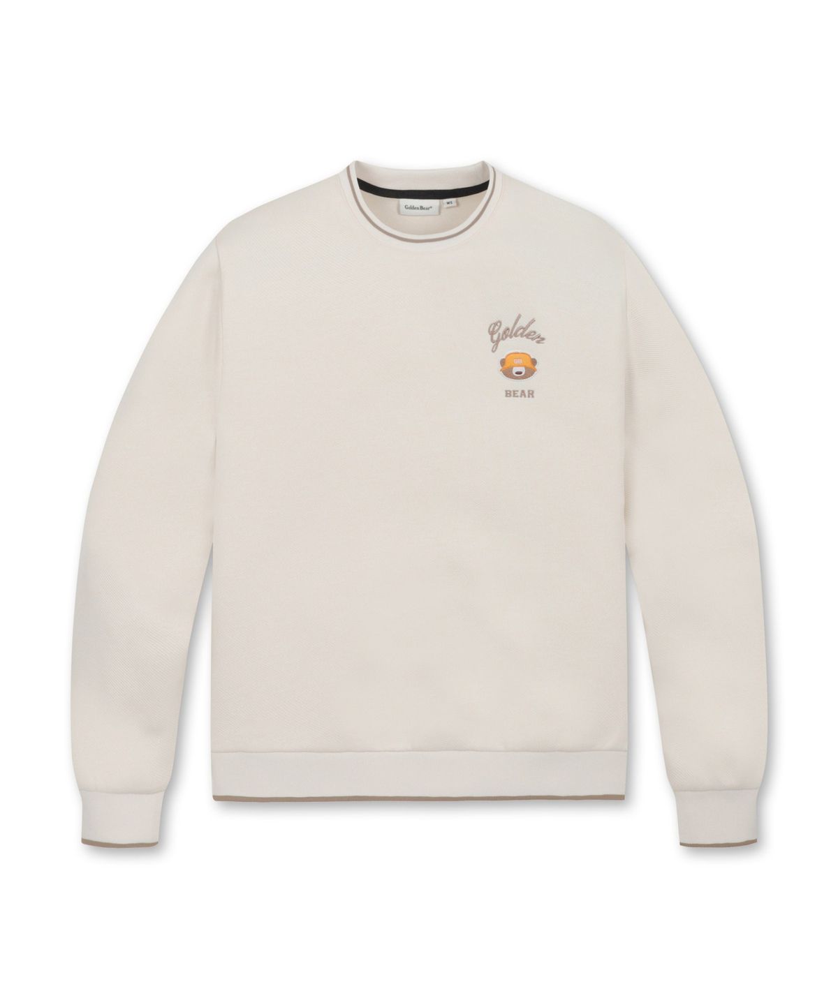 골든베어(GOLDEN BEAR) (W) Fleece Lining Logo Sweat G5TAW25891IVX