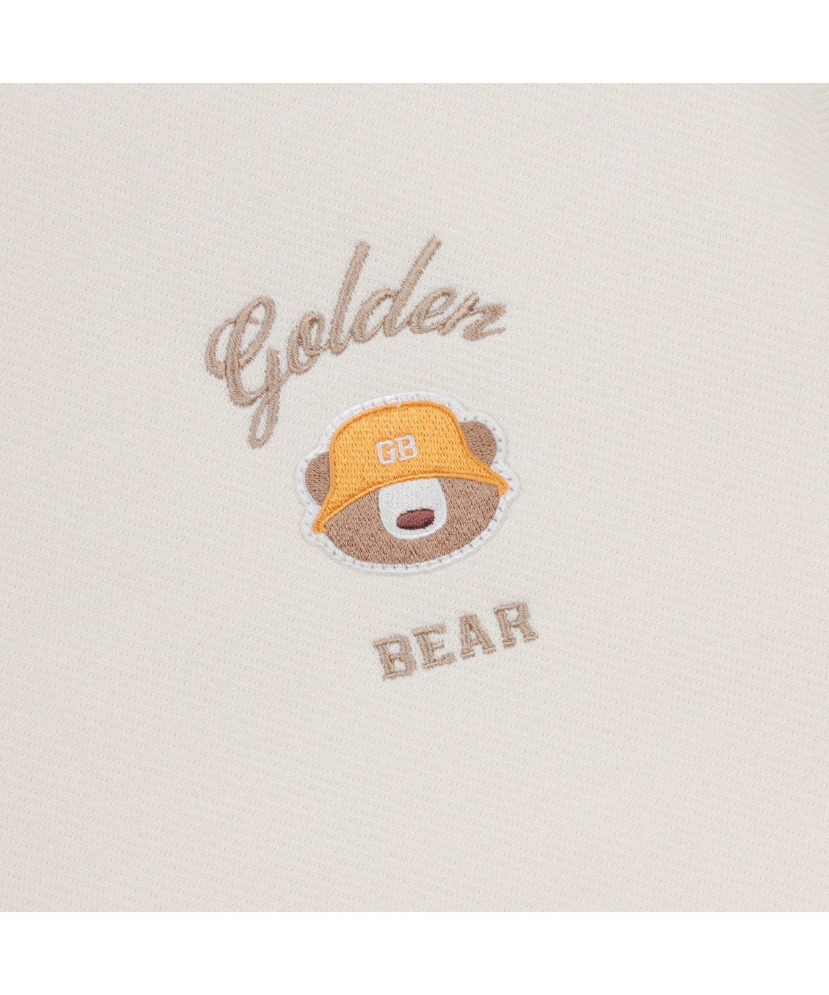 골든베어(GOLDEN BEAR) (W) Fleece Lining Logo Sweat G5TAW25891IVX