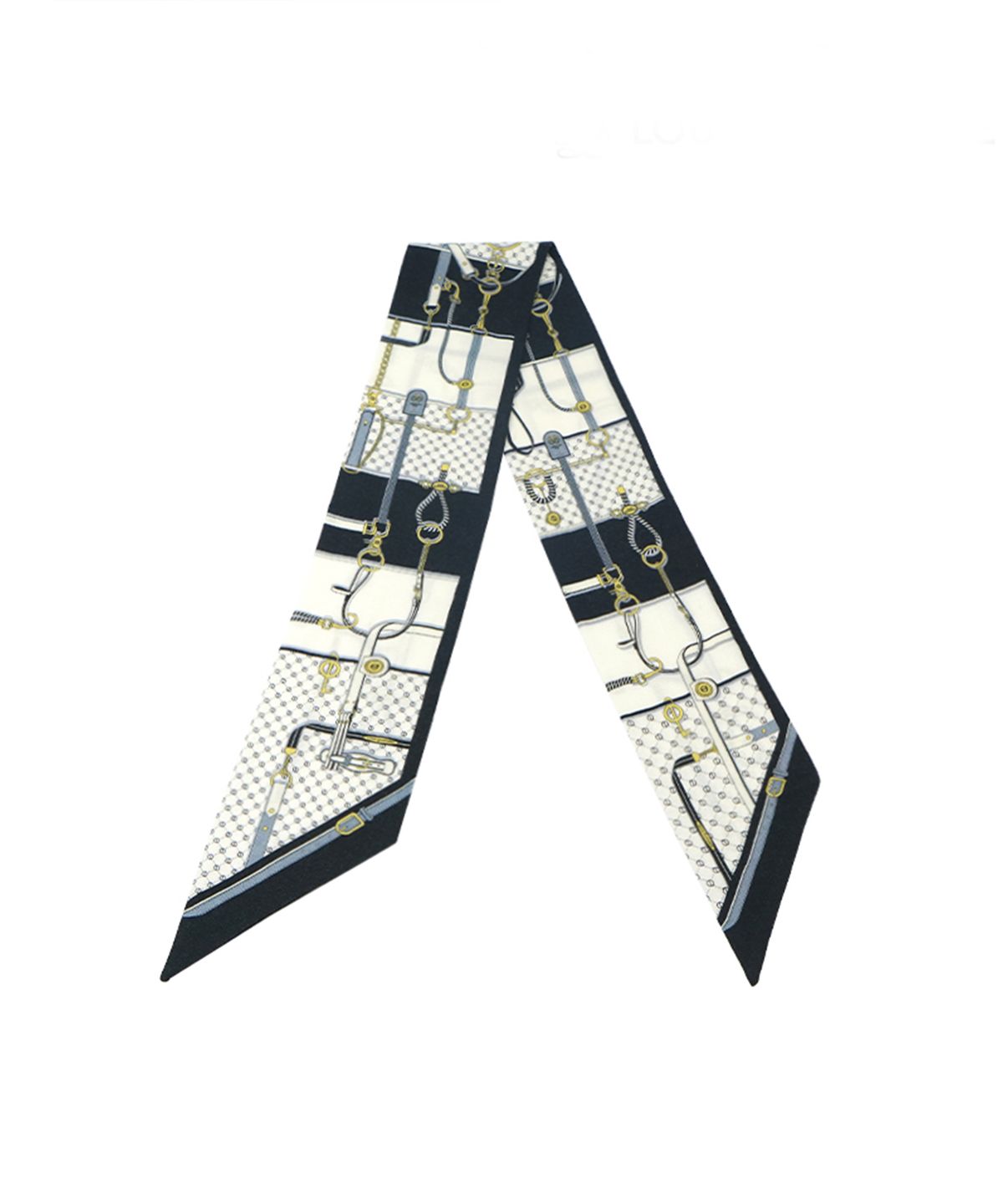 루이까또즈스카프(LOUIS QUATORZE SCARF) 애니빅 울실크 방도 스카프