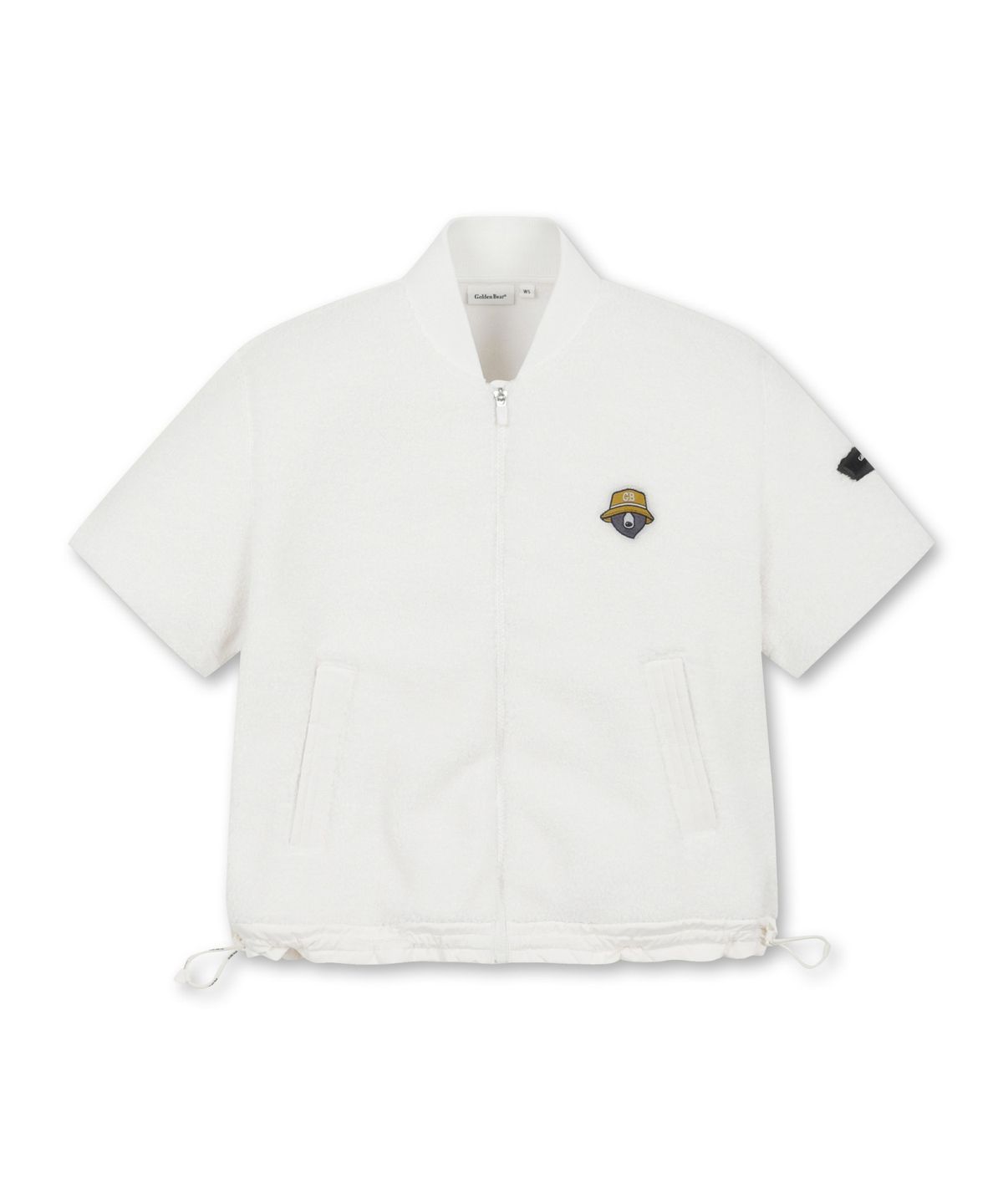 골든베어(GOLDEN BEAR) (W) Short Sleeve Fleece Jacket G5UAW25801IVX