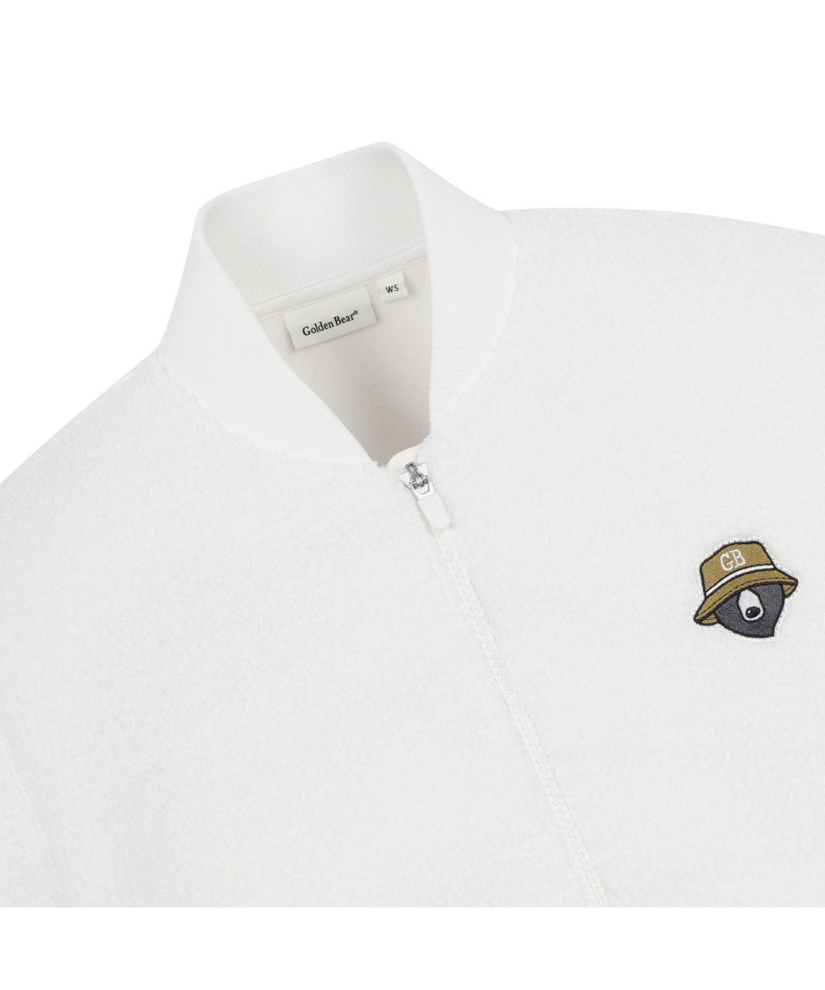 골든베어(GOLDEN BEAR) (W) Short Sleeve Fleece Jacket G5UAW25801IVX