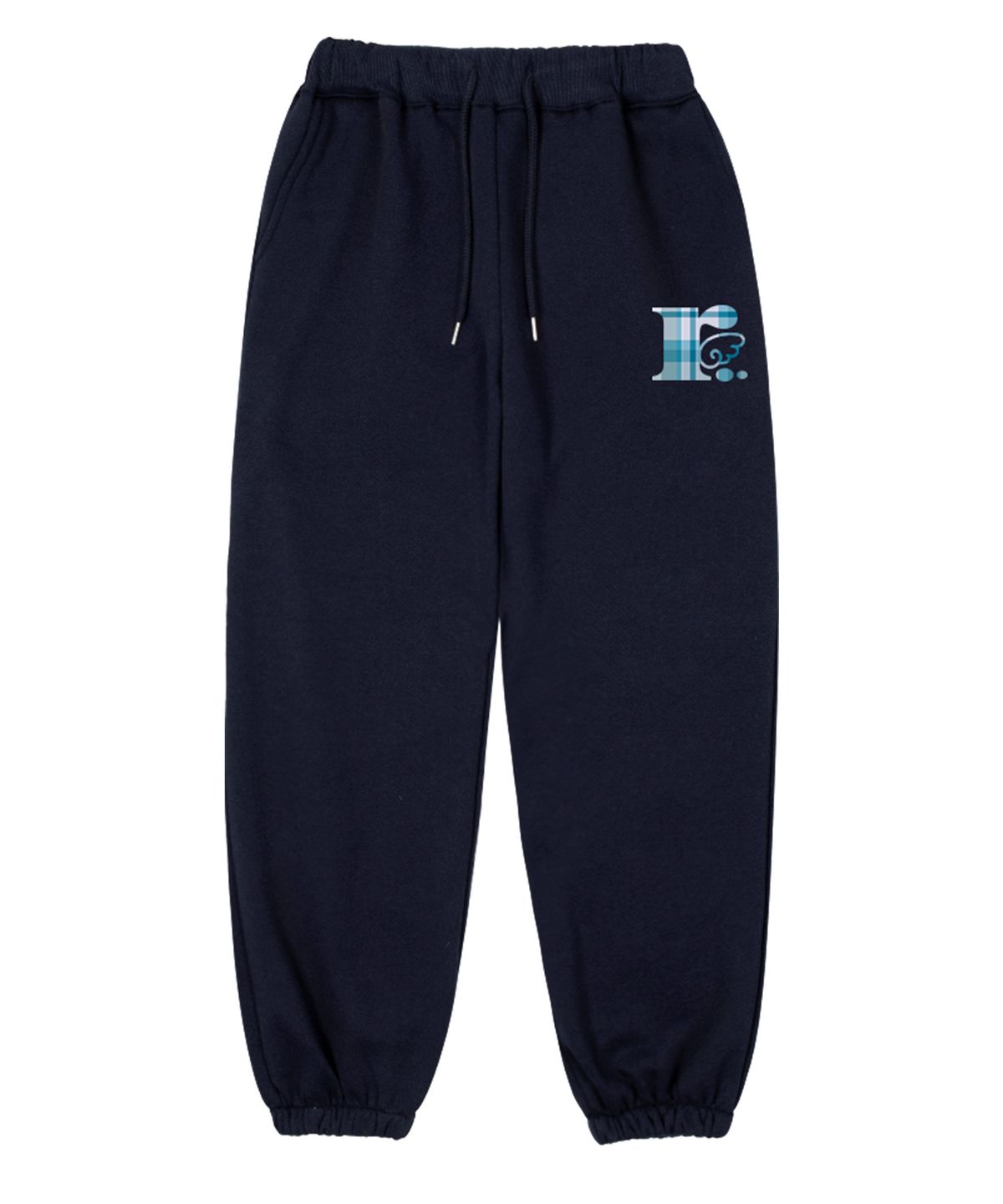 랜덤오프(RANDOMOFF) [기모선택] RÖFF TYPE PLAY CHECK SYMBOL BANDING JOGGER PANTS (3color)