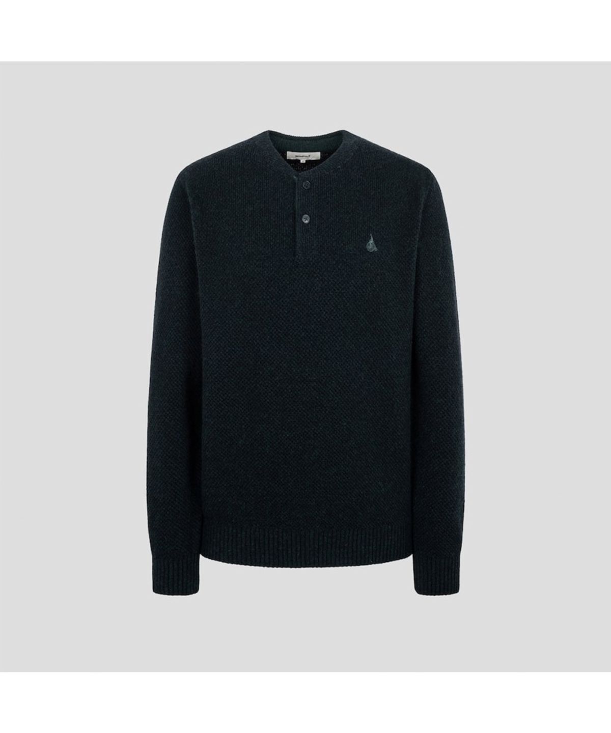 빈폴 멘(BEANPOLE MEN) 버튼넥 풀오버 니트  그린