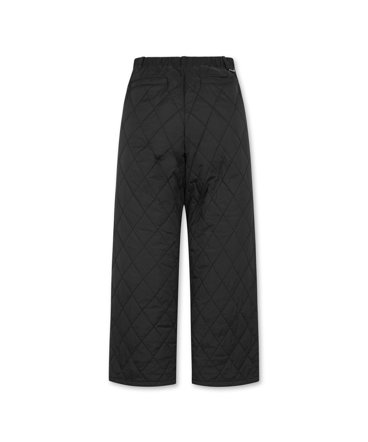 골든베어(GOLDEN BEAR) (W) Quilted Wide Pants G5PAW25861BKX