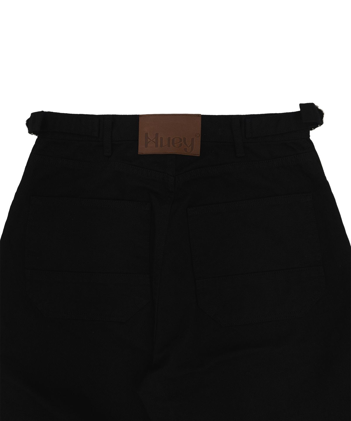 휴이(HUEY) Curved Denim Black