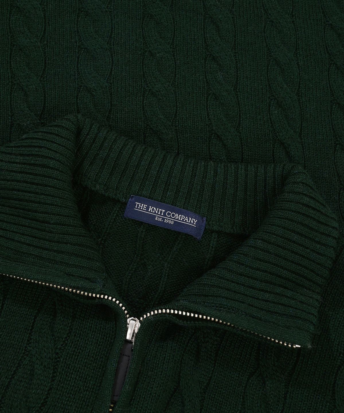 더니트컴퍼니(THEKNITCOMPANY) 발투르 울 지퍼 스웨터 3color