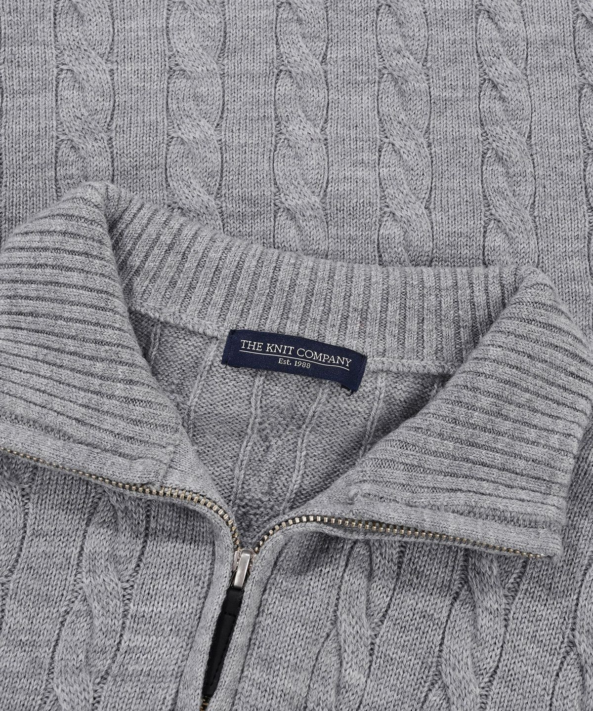 더니트컴퍼니(THEKNITCOMPANY) 발투르 울 지퍼 스웨터 3color