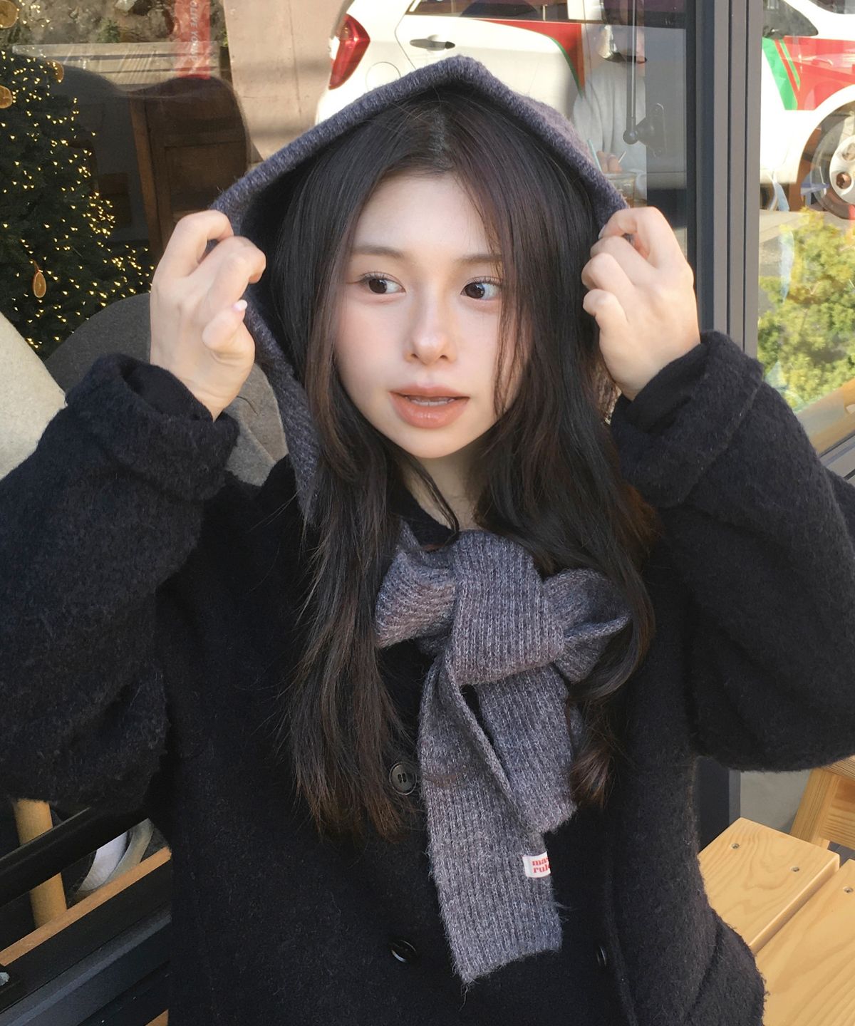 마스마룰즈(MASMARULEZ) Fuzzy muffler balaclava_5 Colors