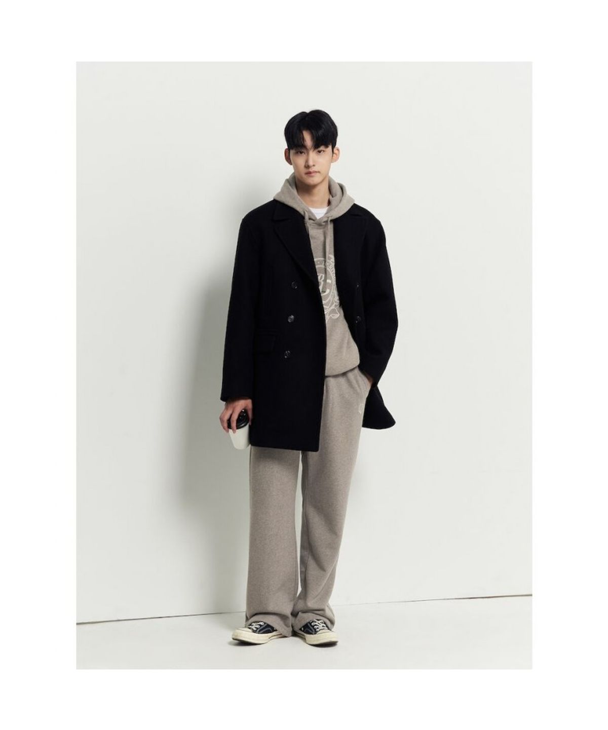 빈폴 멘(BEANPOLE MEN) 헤리티지 클럽 스웨트 팬츠  베이지