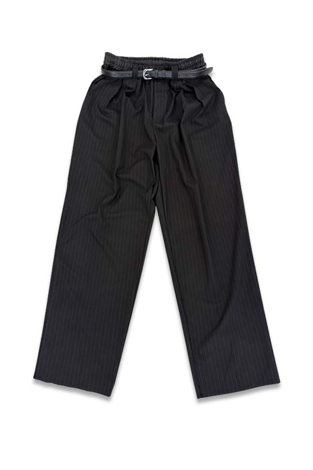 오디너리피플(ORDINARY PEOPLE) Re : Athletic Classic Stripe Pants [Black]