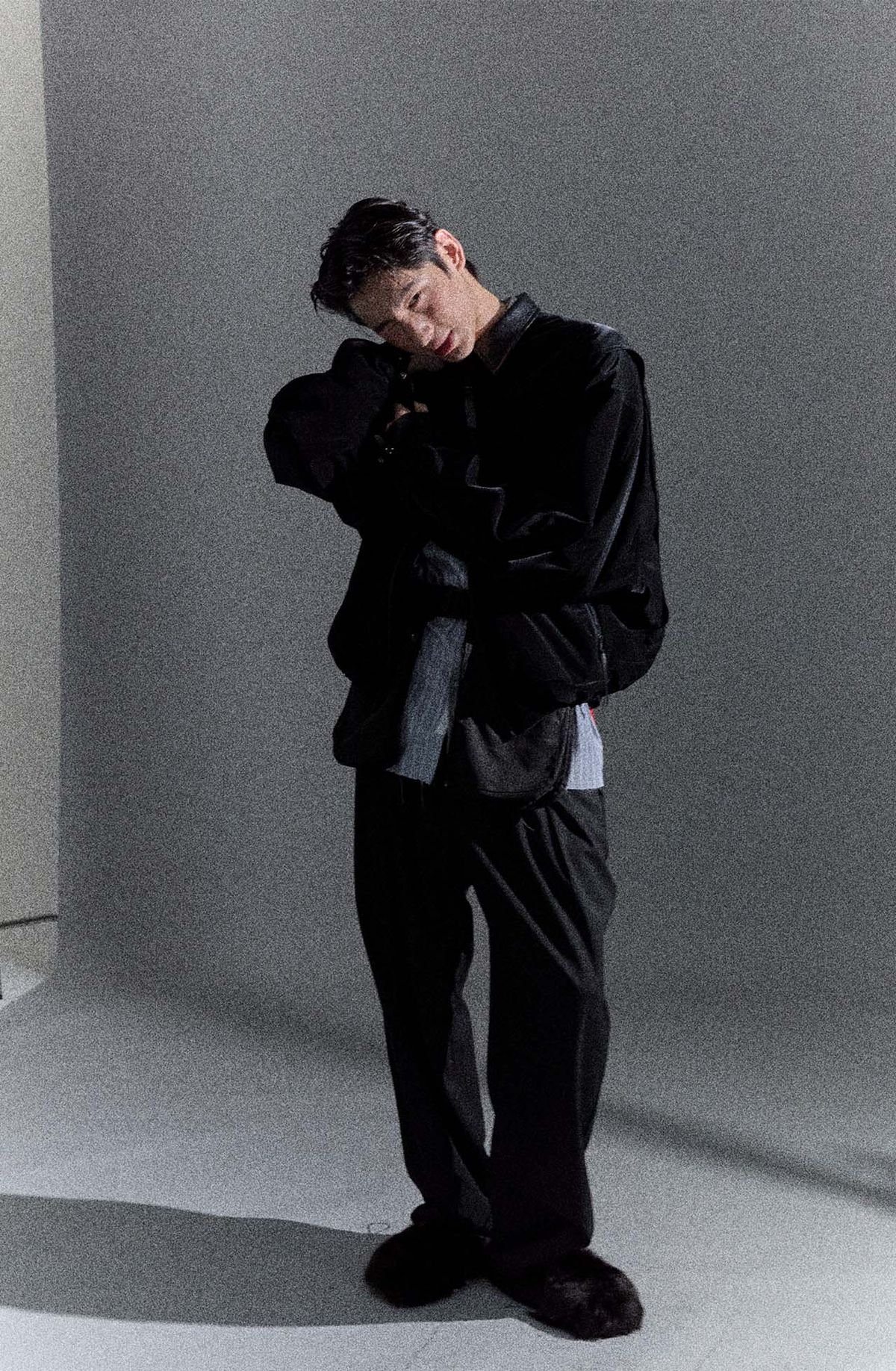 오디너리피플(ORDINARY PEOPLE) Re : Athletic Classic Stripe Pants [Black]