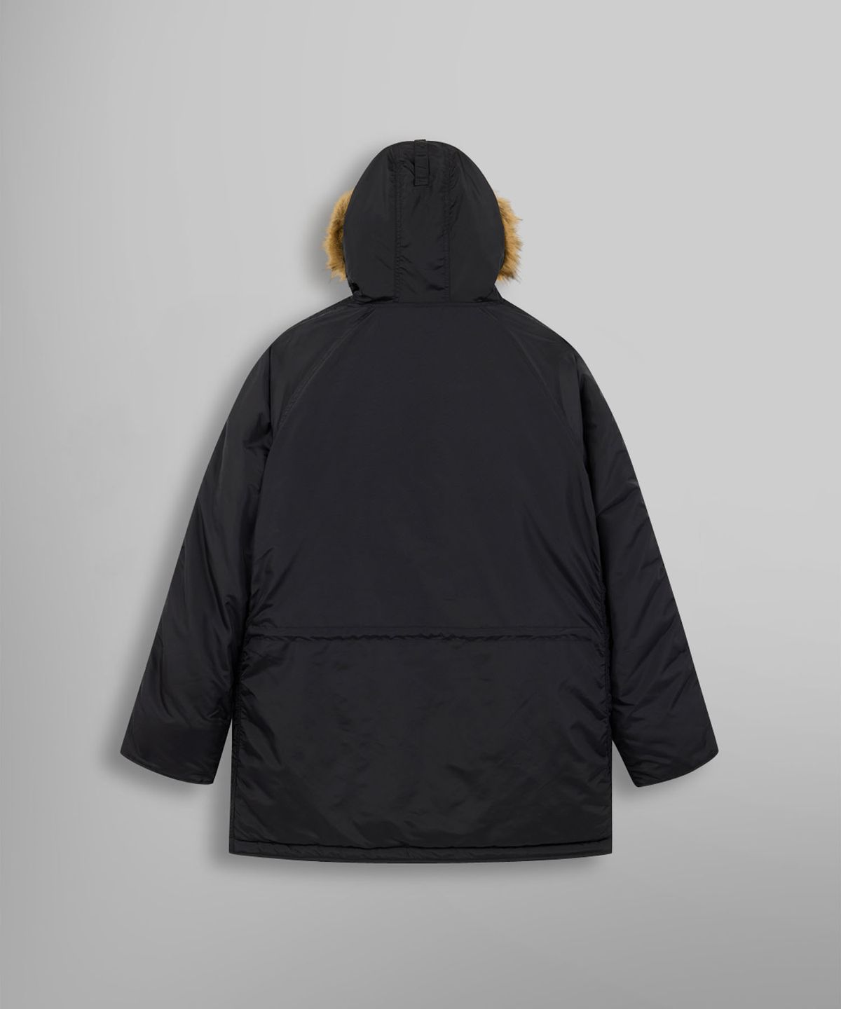 알파 인더스트리(ALPHA INDUSTRIES) N-3B 옥스포드 파카 블랙
