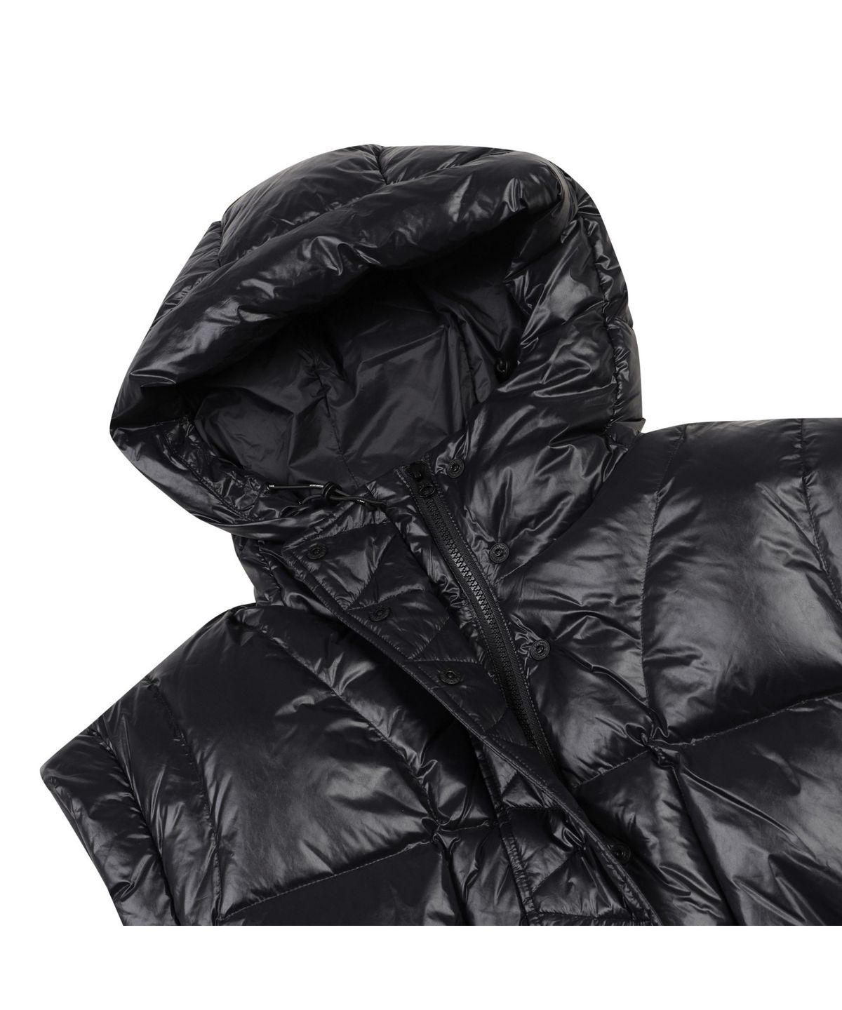 골든베어(GOLDEN BEAR) (W) Mid Length Down Vest G5VAW25801BKX