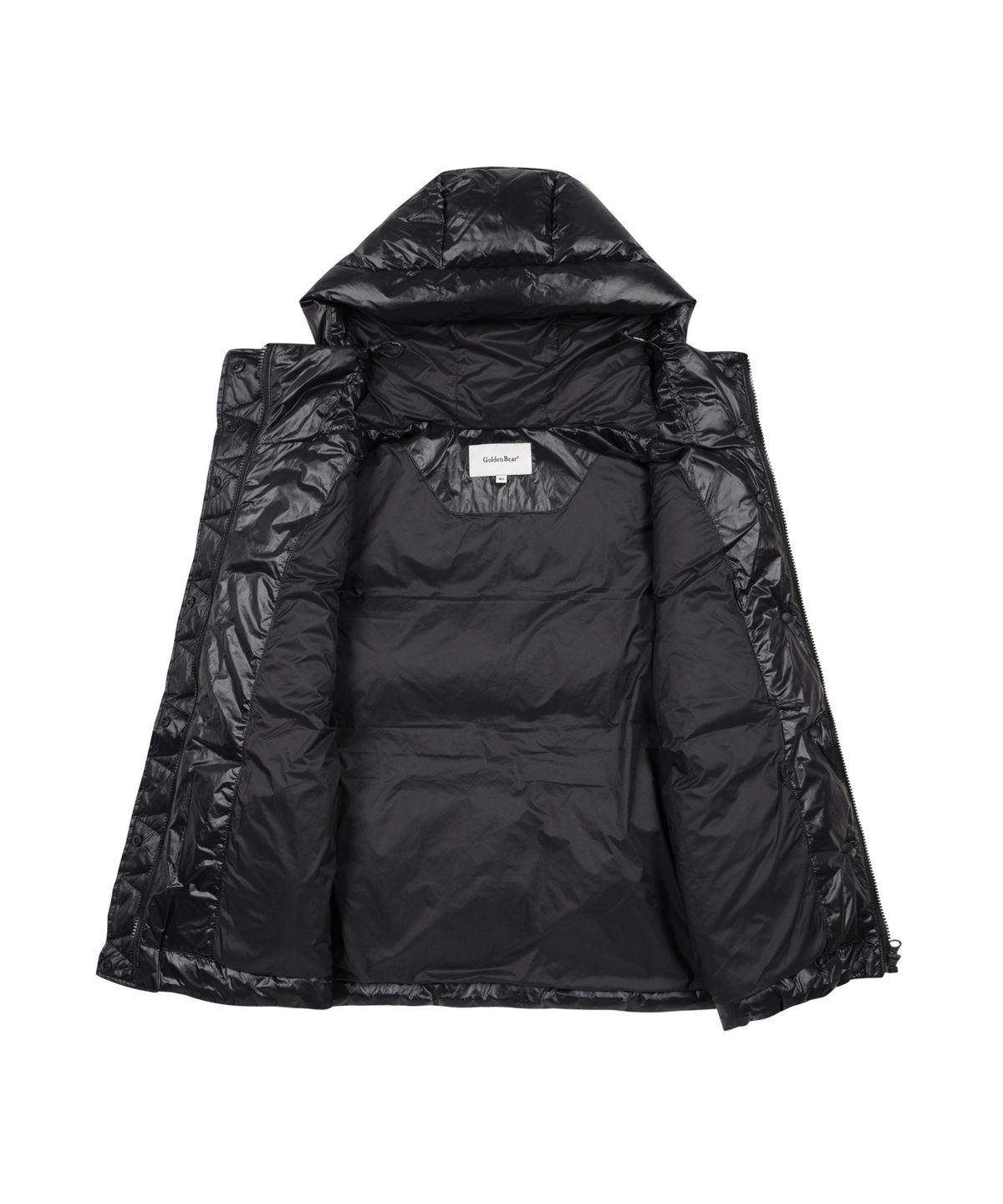 골든베어(GOLDEN BEAR) (W) Mid Length Down Vest G5VAW25801BKX