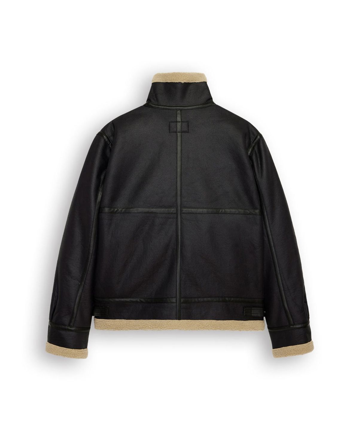 알파 인더스트리(ALPHA INDUSTRIES) B-3 릴렉스 핏 자켓 블랙