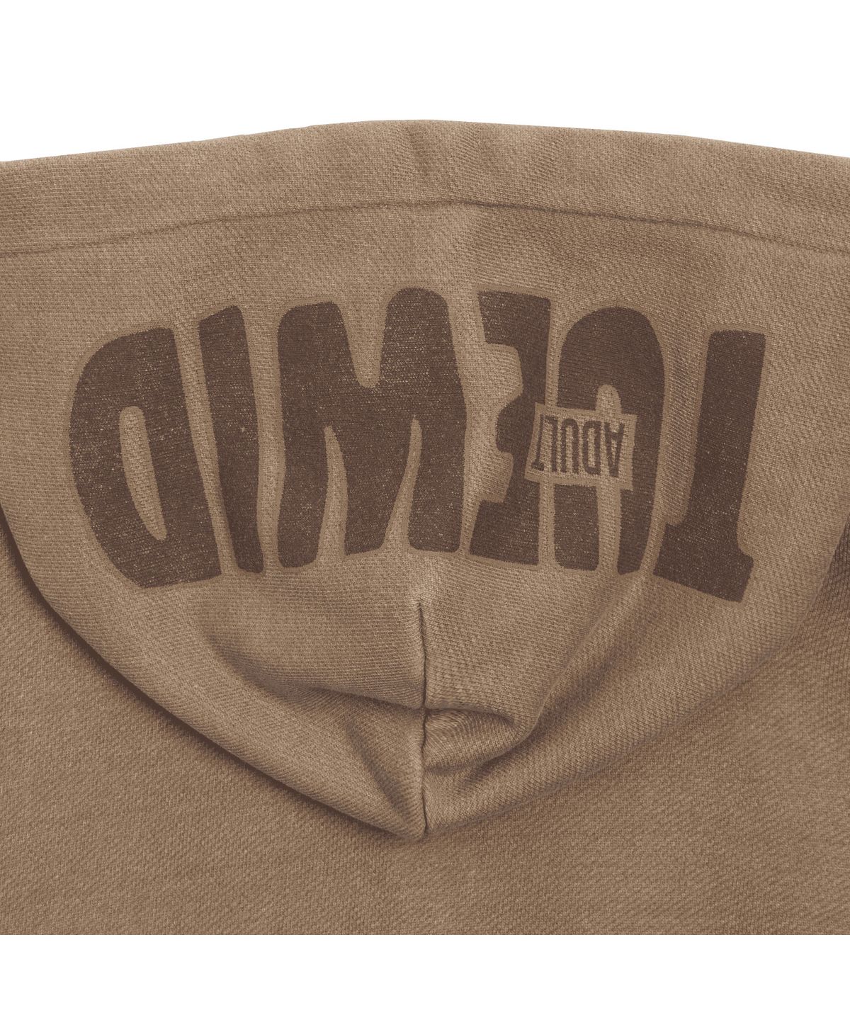 투위드(TUEWID) adult logo hoodie in caramel