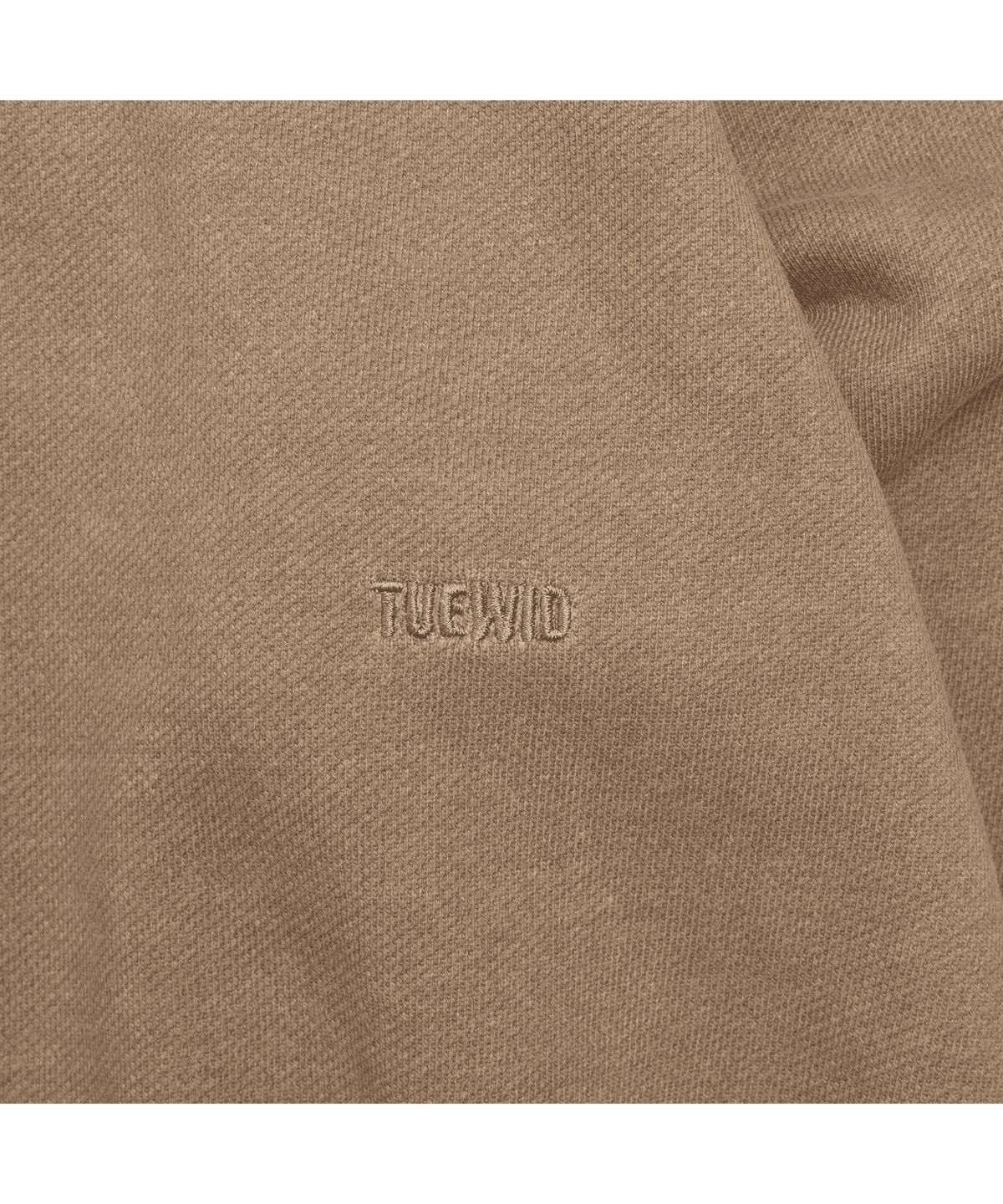 투위드(TUEWID) adult logo hoodie in caramel