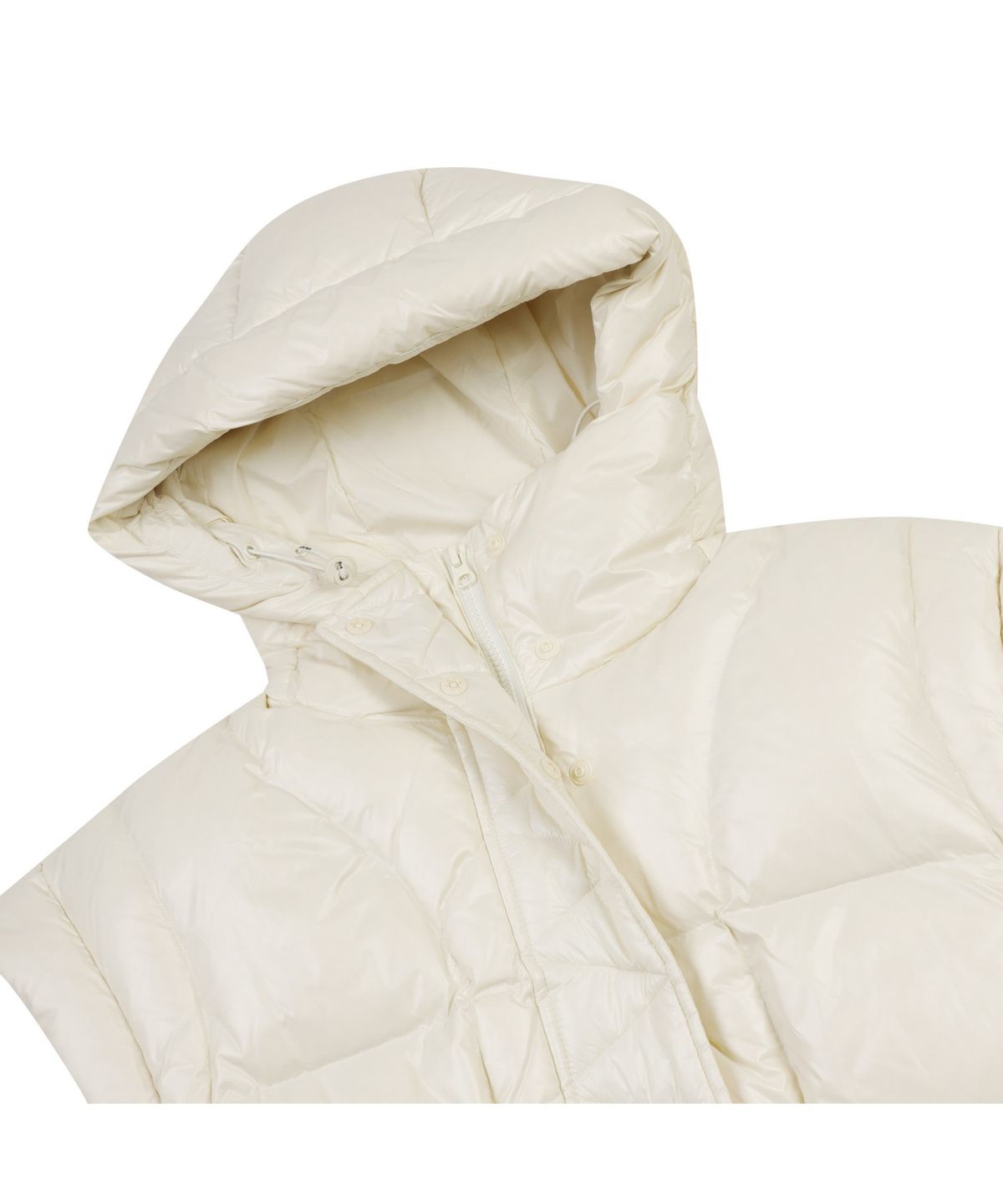 골든베어(GOLDEN BEAR) (W) Mid Length Down Vest G5VAW25801IVX