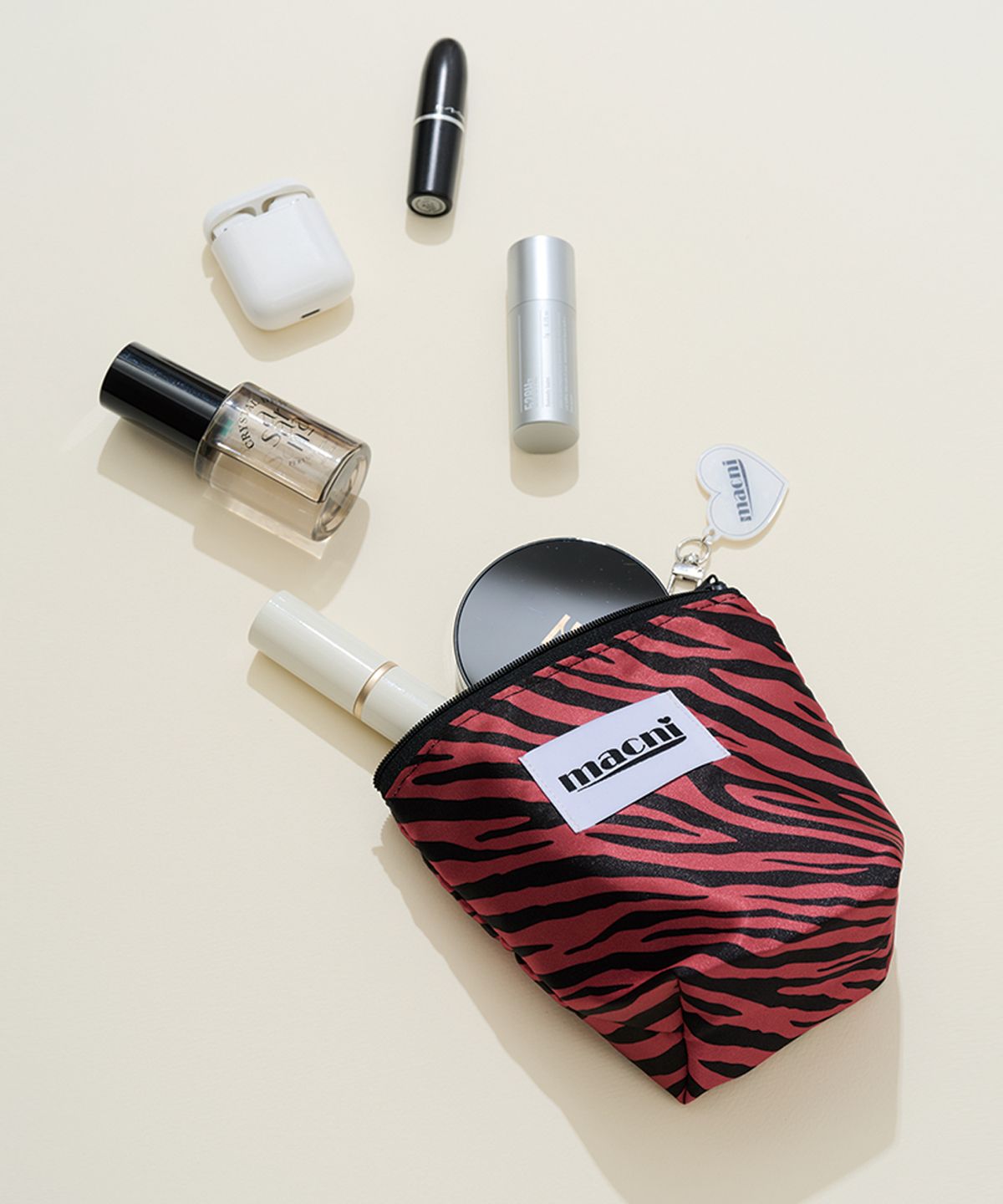 마크니(MACNI) ZEBRA STANDY POUCH BRICK