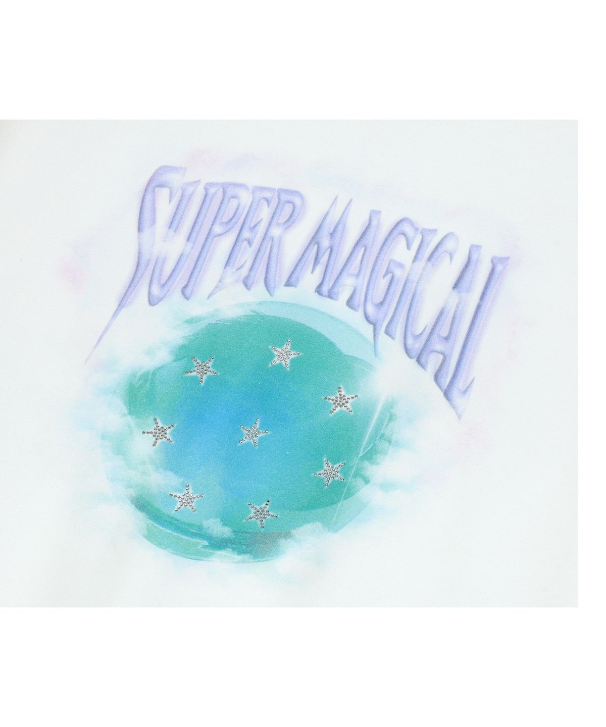 투위드(TUEWID) Super magical raglan fit sweatshirt in blanc
