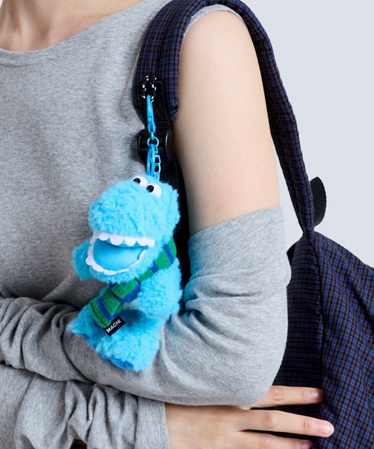 마크니(MACNI) MUFF MONSTER KEYRING BLUE