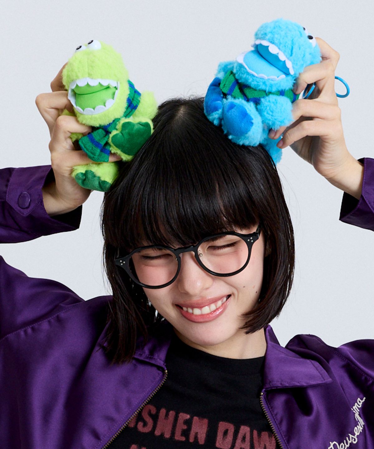 마크니(MACNI) MUFF MONSTER KEYRING GREEN