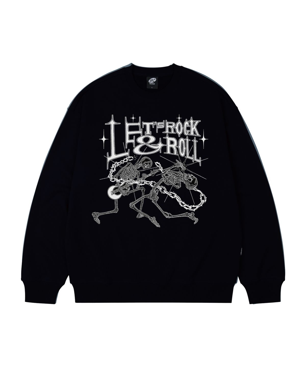 와일드락(WILDROCK) Lets Rock and Roll 오버핏 맨투맨_9 COL