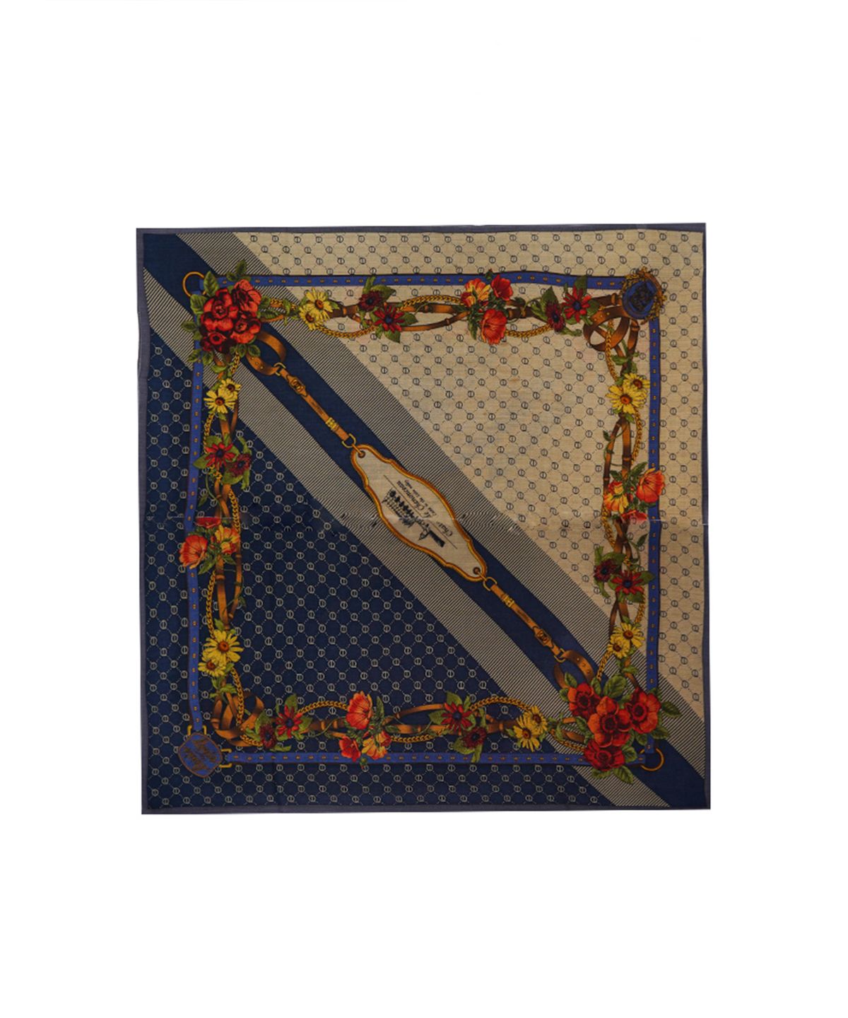 루이까또즈스카프(LOUIS QUATORZE SCARF) 플루즈 울 사각 스카프