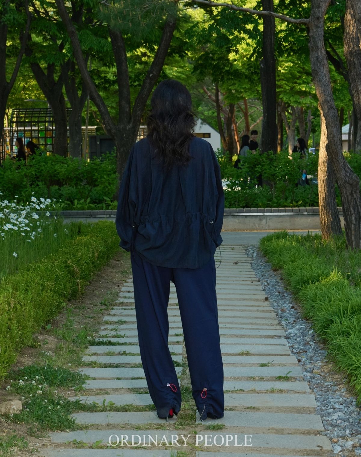 오디너리피플(ORDINARY PEOPLE) Re : Athletic Classic Pants [Navy]