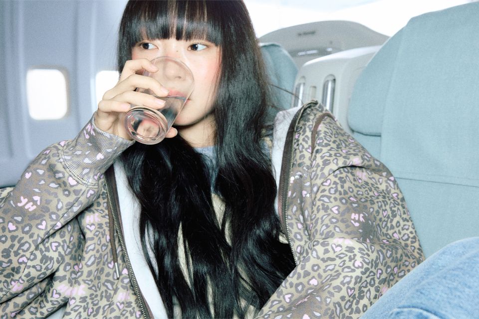 MUSINSA | YOUHEE LEOPARD HOOD ZIP-UP BROWN